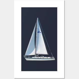 HR 46 Sailboat Posters and Art